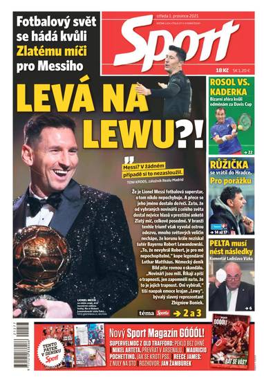 E-magazín Sport - 1.12.2021 - CZECH NEWS CENTER a. s.