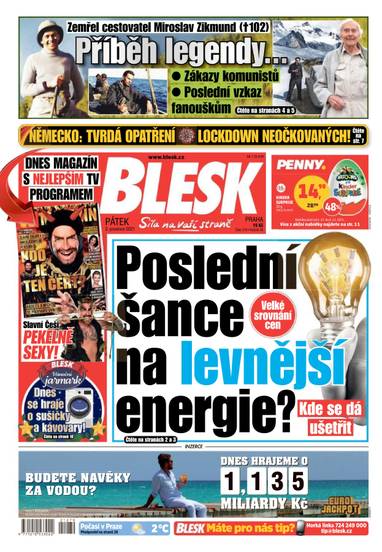 E-magazín BLESK - 3.12.2021 - CZECH NEWS CENTER a. s.