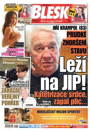 E-magazín BLESK - 4.12.2021 - CZECH NEWS CENTER a. s.