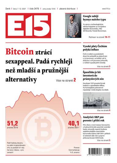 E-magazín e15 - 7.12.2021 - CZECH NEWS CENTER a. s.