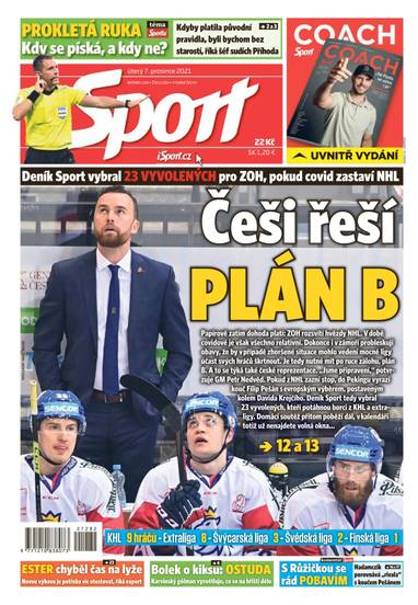 E-magazín Sport - 7.12.2021 - CZECH NEWS CENTER a. s.