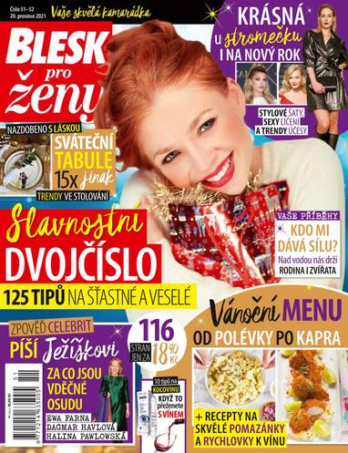 E-magazín BLESK pro ženy - 51-52/2021 - CZECH NEWS CENTER a. s.