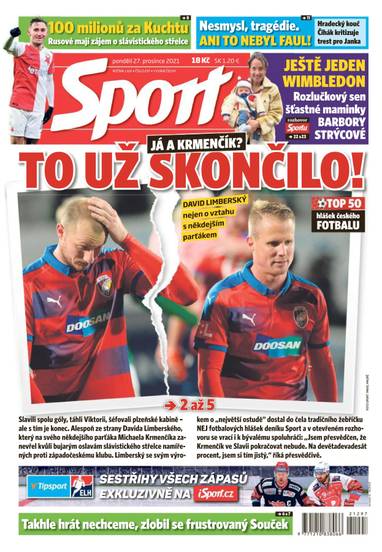 E-magazín Sport - 27.12.2021 - CZECH NEWS CENTER a. s.