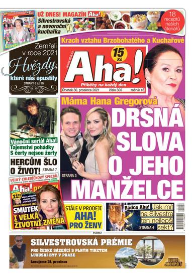 E-magazín Aha! - 30.12.2021 - CZECH NEWS CENTER a. s.