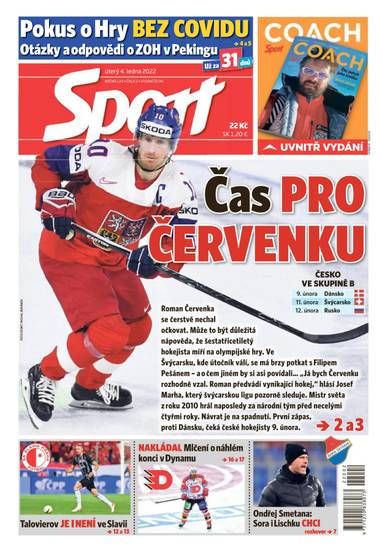 E-magazín Sport - 4.1.2022 - CZECH NEWS CENTER a. s.