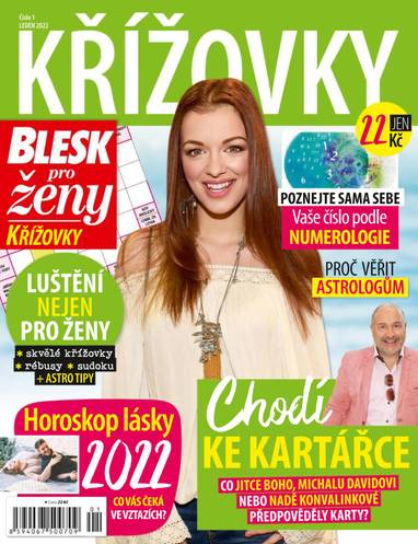 E-magazín BLESK pro ženy KŘÍŽOVKY - 1/2022 - CZECH NEWS CENTER a. s.