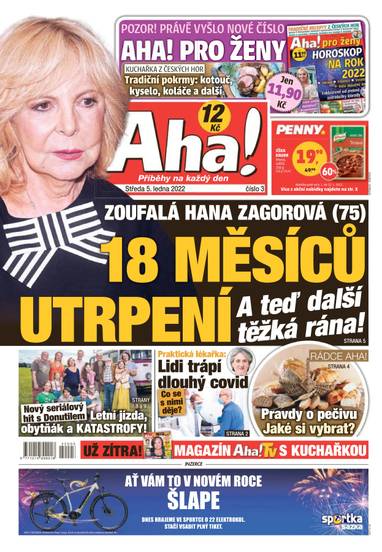 E-magazín Aha! - 5.1.2022 - CZECH NEWS CENTER a. s.