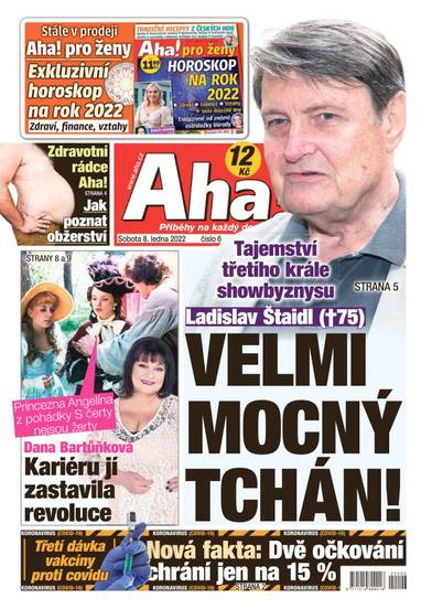 E-magazín Aha! - 8.1.2022 - CZECH NEWS CENTER a. s.