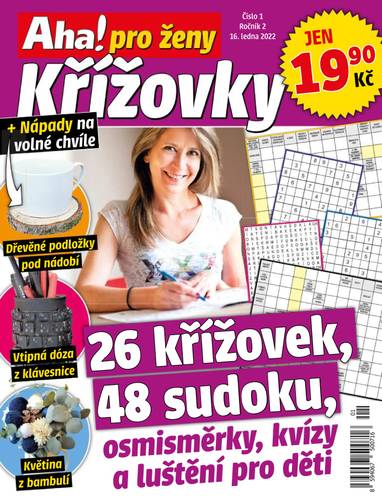 E-magazín Aha! pro ženy Křížovky - 1/2022 - CZECH NEWS CENTER a. s.