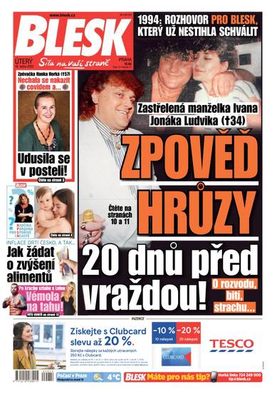 E-magazín BLESK - 18.1.2022 - CZECH NEWS CENTER a. s.