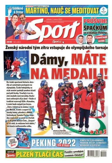 E-magazín Sport - 2.2.2022 - CZECH NEWS CENTER a. s.