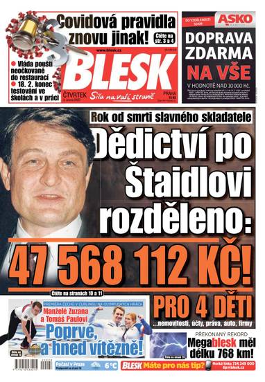 E-magazín BLESK - 3.2.2022 - CZECH NEWS CENTER a. s.