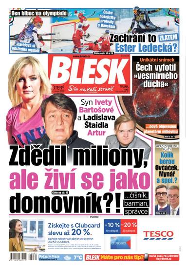 E-magazín BLESK - 8.2.2022 - CZECH NEWS CENTER a. s.