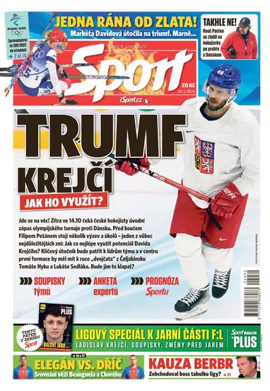 E-magazín Sport - 8.2.2022 - CZECH NEWS CENTER a. s.