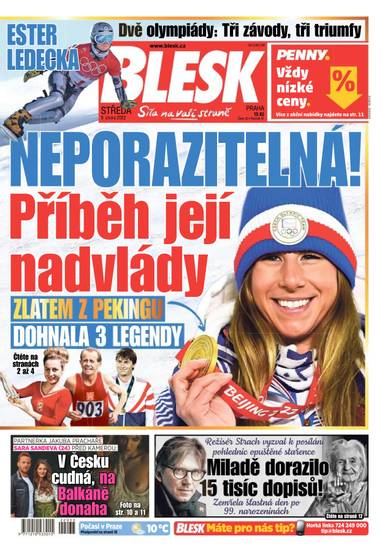 E-magazín BLESK - 9.2.2022 - CZECH NEWS CENTER a. s.