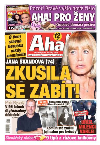 E-magazín Aha! - 15.2.2022 - CZECH NEWS CENTER a. s.