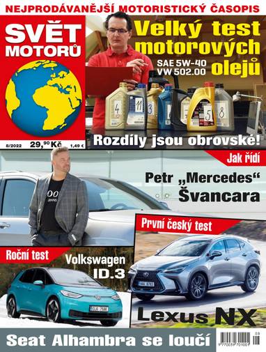 E-magazín SVĚT MOTORŮ - 8/2022 - CZECH NEWS CENTER a. s.