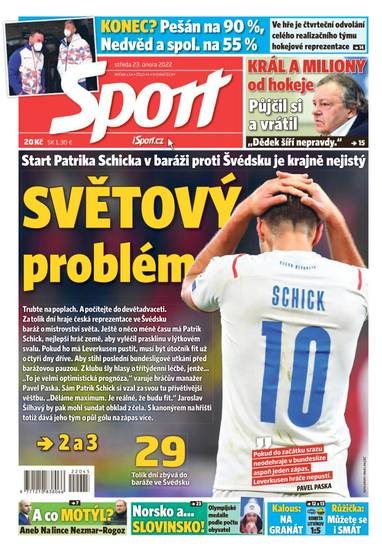 E-magazín Sport - 23.2.2022 - CZECH NEWS CENTER a. s.