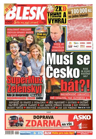 E-magazín BLESK - 28.2.2022 - CZECH NEWS CENTER a. s.