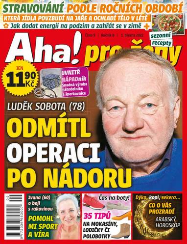 E-magazín Aha! pro ženy - 9/2022 - CZECH NEWS CENTER a. s.