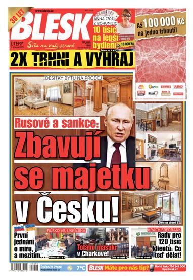 E-magazín BLESK - 1.3.2022 - CZECH NEWS CENTER a. s.