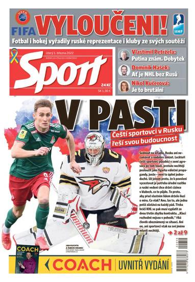 E-magazín Sport - 1.3.2022 - CZECH NEWS CENTER a. s.