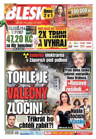 E-magazín BLESK - 5.3.2022 - CZECH NEWS CENTER a. s.