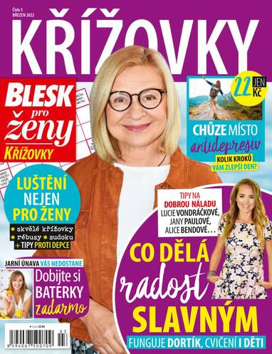 E-magazín BLESK pro ženy KŘÍŽOVKY - 3/2022 - CZECH NEWS CENTER a. s.
