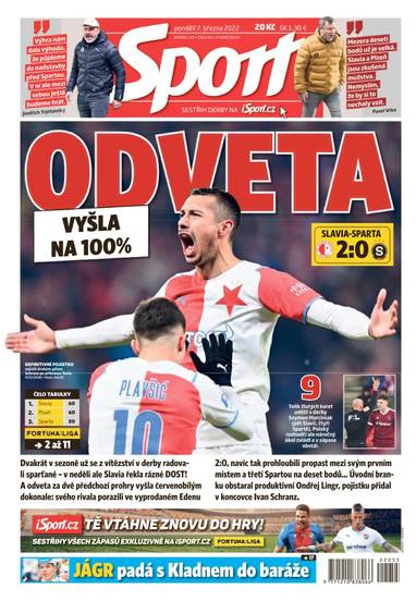 E-magazín Sport - 7.3.2022 - CZECH NEWS CENTER a. s.