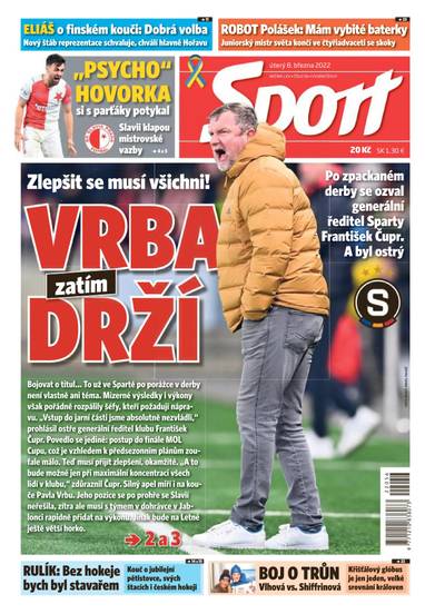 E-magazín Sport - 8.3.2022 - CZECH NEWS CENTER a. s.