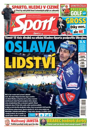 E-magazín Sport - 9.3.2022 - CZECH NEWS CENTER a. s.