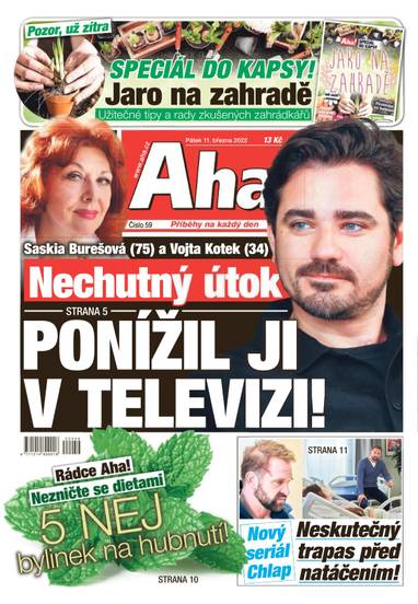 E-magazín Aha! - 11.3.2022 - CZECH NEWS CENTER a. s.