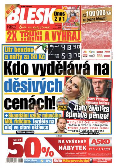 E-magazín BLESK - 12.3.2022 - CZECH NEWS CENTER a. s.