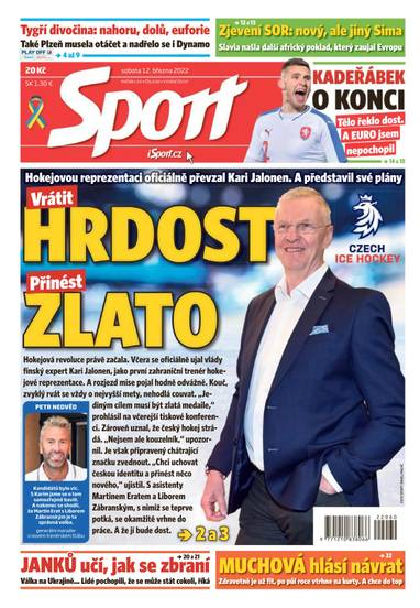 E-magazín Sport - 12.3.2022 - CZECH NEWS CENTER a. s.