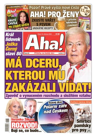 E-magazín Aha! - 15.3.2022 - CZECH NEWS CENTER a. s.