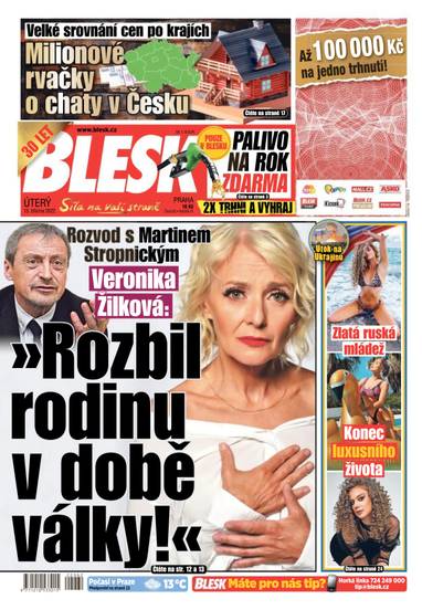 E-magazín BLESK - 15.3.2022 - CZECH NEWS CENTER a. s.