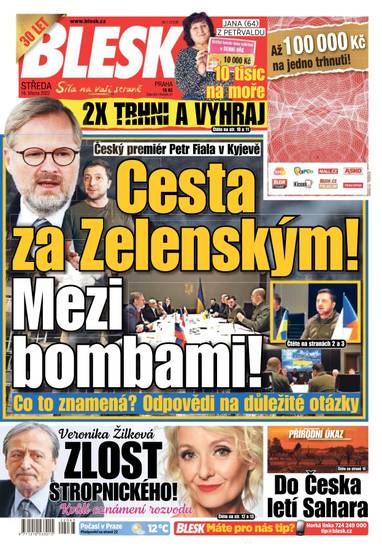 E-magazín BLESK - 16.3.2022 - CZECH NEWS CENTER a. s.