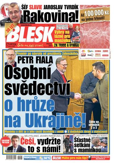 E-magazín BLESK - 17.3.2022 - CZECH NEWS CENTER a. s.