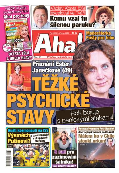 E-magazín Aha! - 21.3.2022 - CZECH NEWS CENTER a. s.