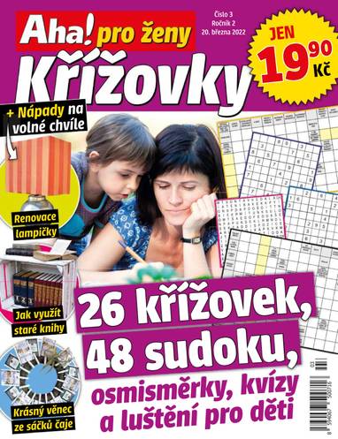 E-magazín Aha! pro ženy Křížovky - 3/2022 - CZECH NEWS CENTER a. s.