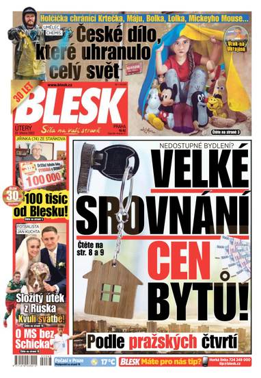 E-magazín BLESK - 22.3.2022 - CZECH NEWS CENTER a. s.