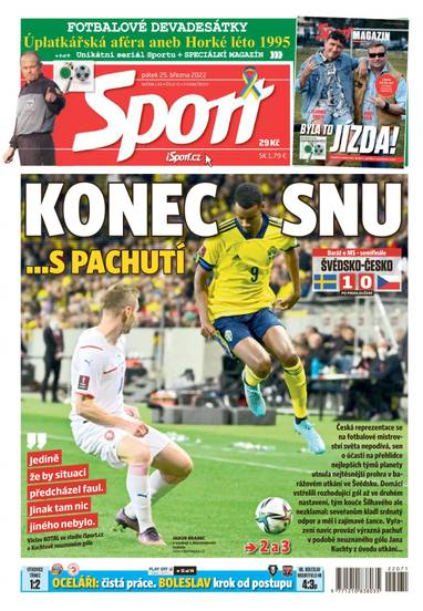 E-magazín Sport - 25.3.2022 - CZECH NEWS CENTER a. s.