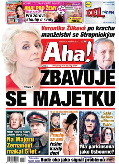 E-magazín Aha! - 28.3.2022 - CZECH NEWS CENTER a. s.