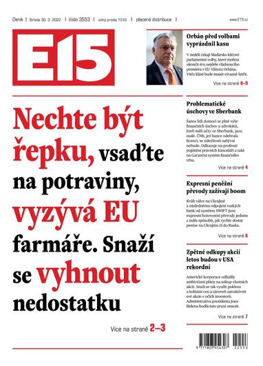 E-magazín e15 - 30.3.2022 - CZECH NEWS CENTER a. s.