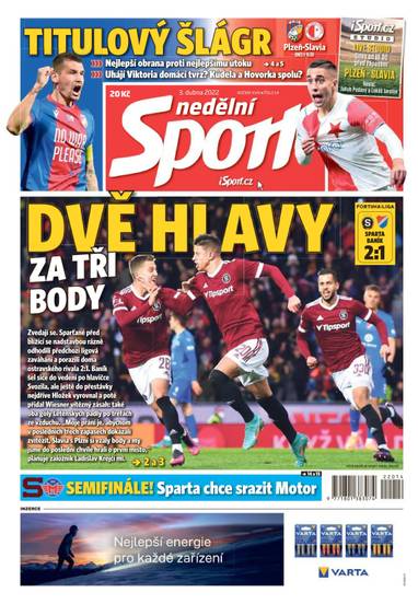 E-magazín nedělní Sport - 14/2022 - CZECH NEWS CENTER a. s.