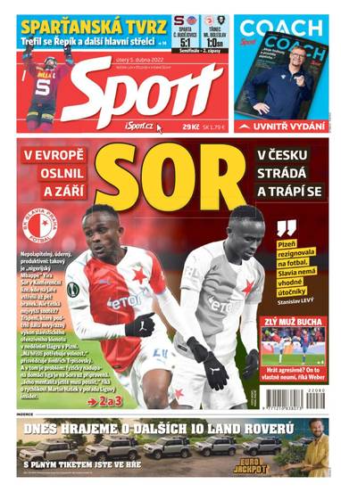 E-magazín Sport - 5.4.2022 - CZECH NEWS CENTER a. s.