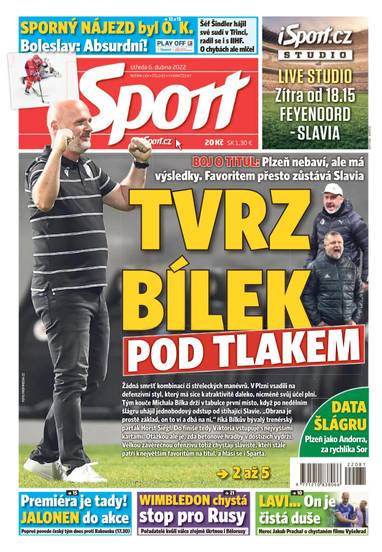 E-magazín Sport - 6.4.2022 - CZECH NEWS CENTER a. s.