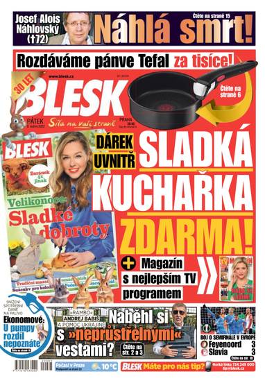 E-magazín BLESK - 8.4.2022 - CZECH NEWS CENTER a. s.