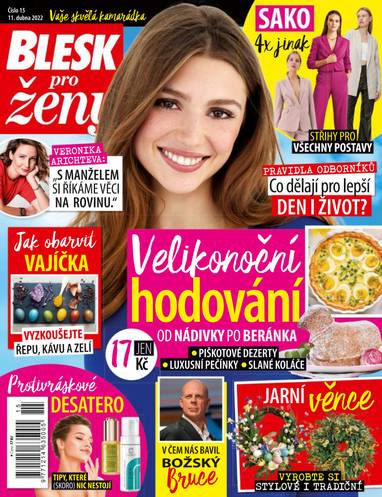 E-magazín BLESK pro ženy - 15/2022 - CZECH NEWS CENTER a. s.