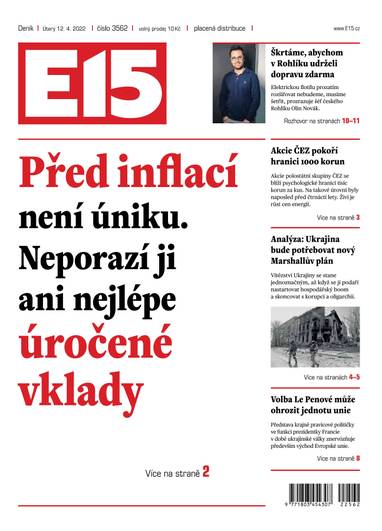 E-magazín e15 - 12.4.2022 - CZECH NEWS CENTER a. s.